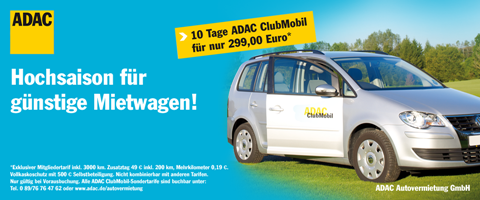 Adac mitglieder autovermietung